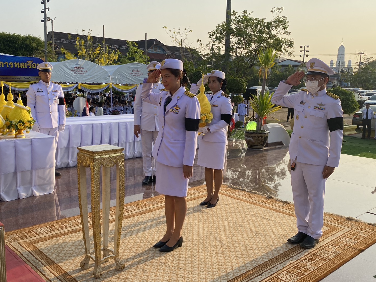 title - ปฏิรูปที่ดินจังหวัดเพชรบุรี ร่วมพิธีวางพานพุ่ม ถวายสัการะเนื่องใน วันที่ระลึกพระบาทสมเด็จพระนั่งเกล้าเจ้าอยู่หัวมหาเจษฎาราชเจ้า และวันข้าราชการพลเรือน ประจำปี พ.ศ. 2569